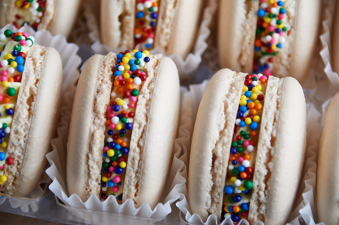 Celebration Macarons - Filled with Buttercream - Cookie Cravers LLC