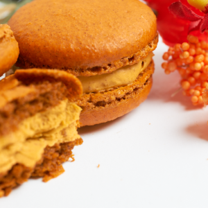 Pumpkin Macarons (Seasonal: Oct-Dec)