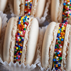 Celebration Buttercream Macarons