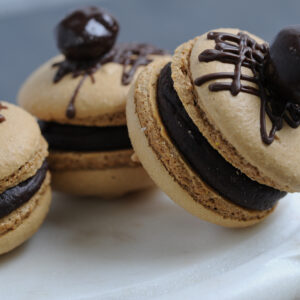 Espresso Macarons