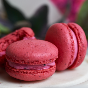 Dragon Fruit Macarons